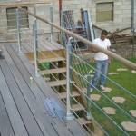 Création et installation d'une terrasse en bois